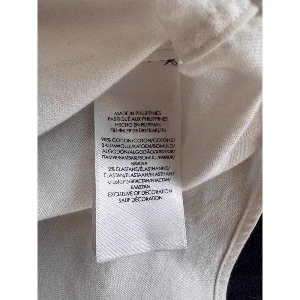 Polo Ralph Lauren Slim Fit Stretch Oxford Shirt Button Down XXL White Old Money